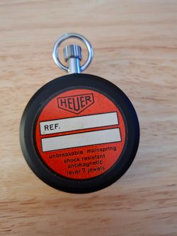HEUER stop watch