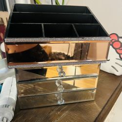 Mirror Jewelry Box And Organizer 