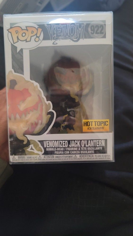 Venomized Jack O'lantern Funko Pop 922