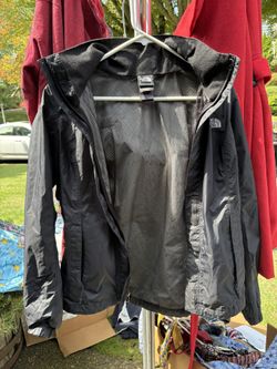 North Face Black Womens Small Wind Breaker Jacket