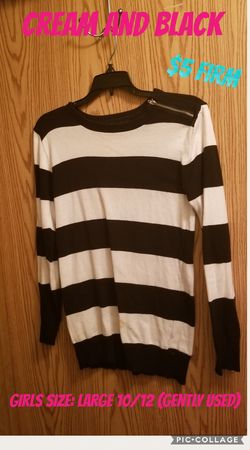 Girls Sweater: size large 10/12