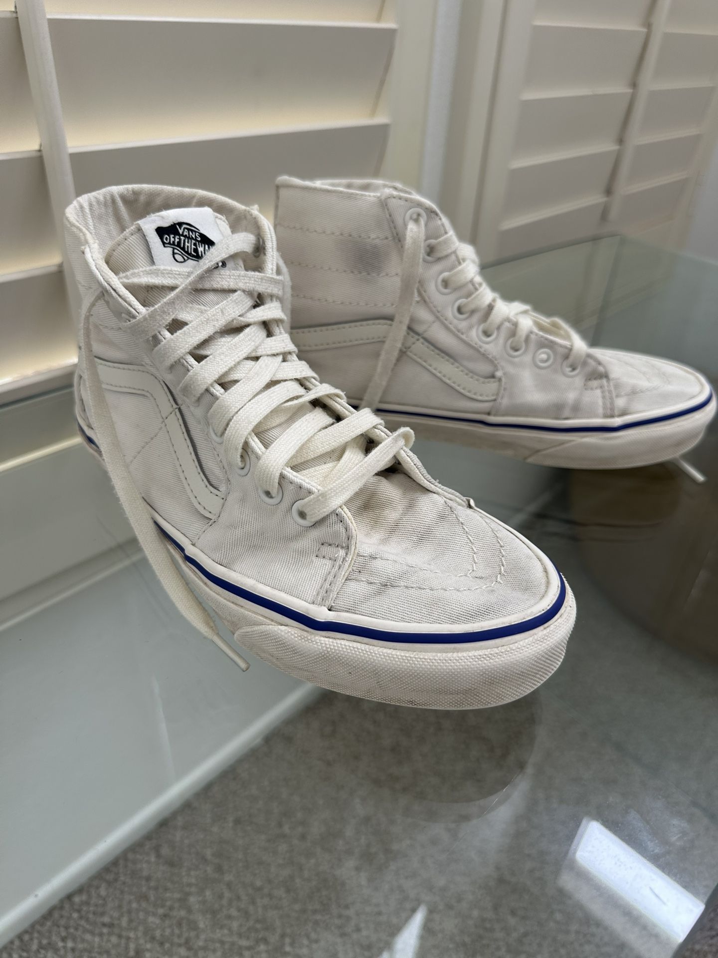 Vans Tennis Shoes, A Little Love And Scrub Needed