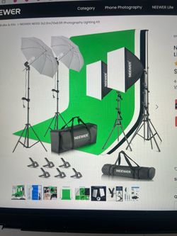 Green Screen / lighting kit (NEEWER NK100)