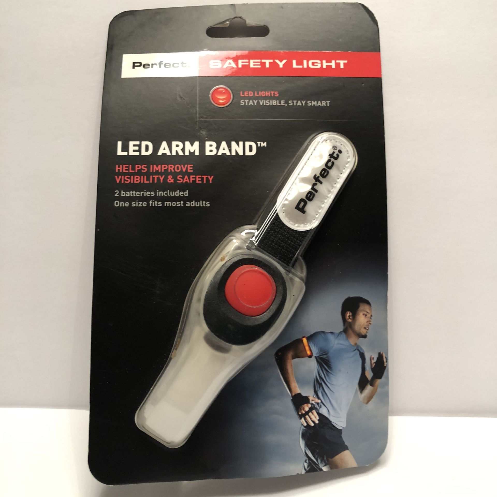 Perfect Safety Light LED Arm Band NEW