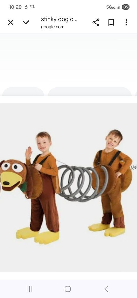 Slinky  dog Costume 