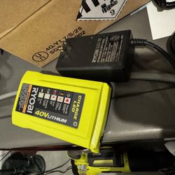 Ryobi 40v Intelligent Charger Like New