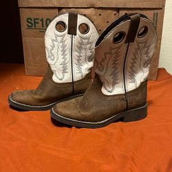 Leather Big Kids Sz 13 Cowboy Boots