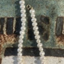 ❤️❤️14KT GOLD PEARL BRACELET JUST IN TKME FOR VALENTINE 