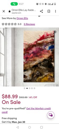 Oversized Colorful Canvas