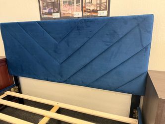 Full platform bed frame