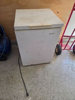 Holiday Chest Freezer (Works Good)