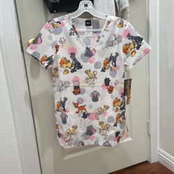 Disney XS Scrub Top