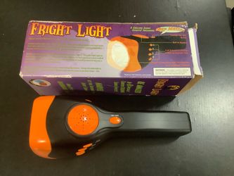 Fright Light Halloween Flashlight with Sound Effects