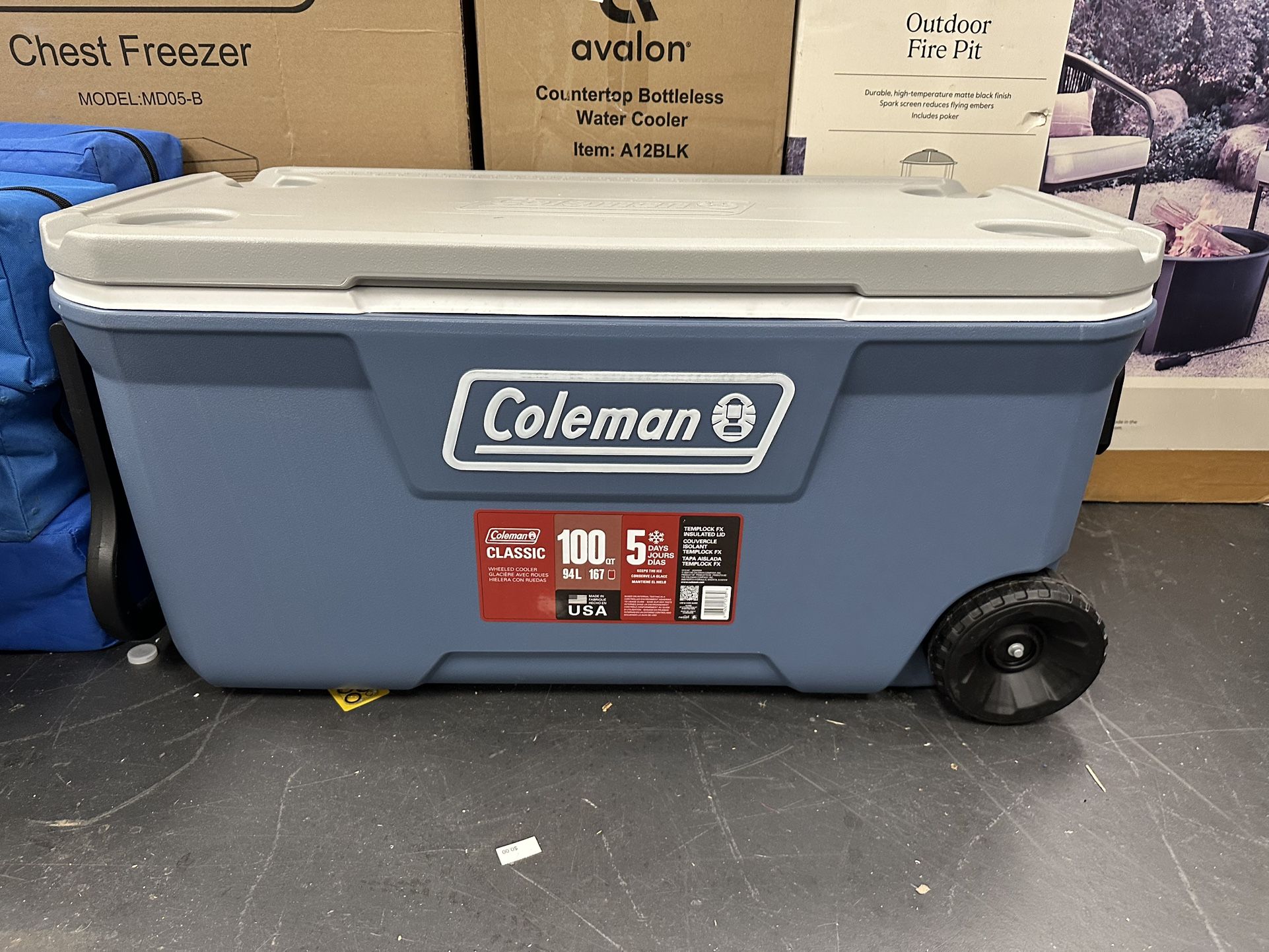 coleman cooler $$60