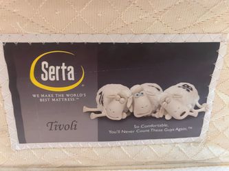 Serta Tivoli King Size Mattress approx 3yo, firm