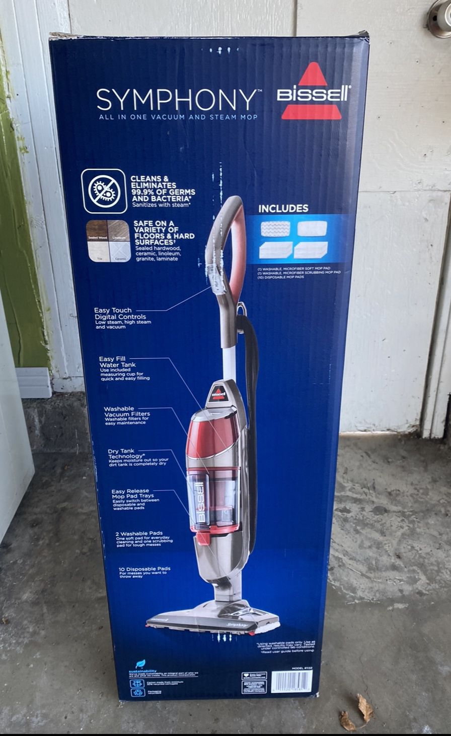 all in one Vacuum & Steam Mop