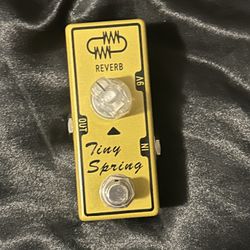 Tiny Spring Reverb Pedal