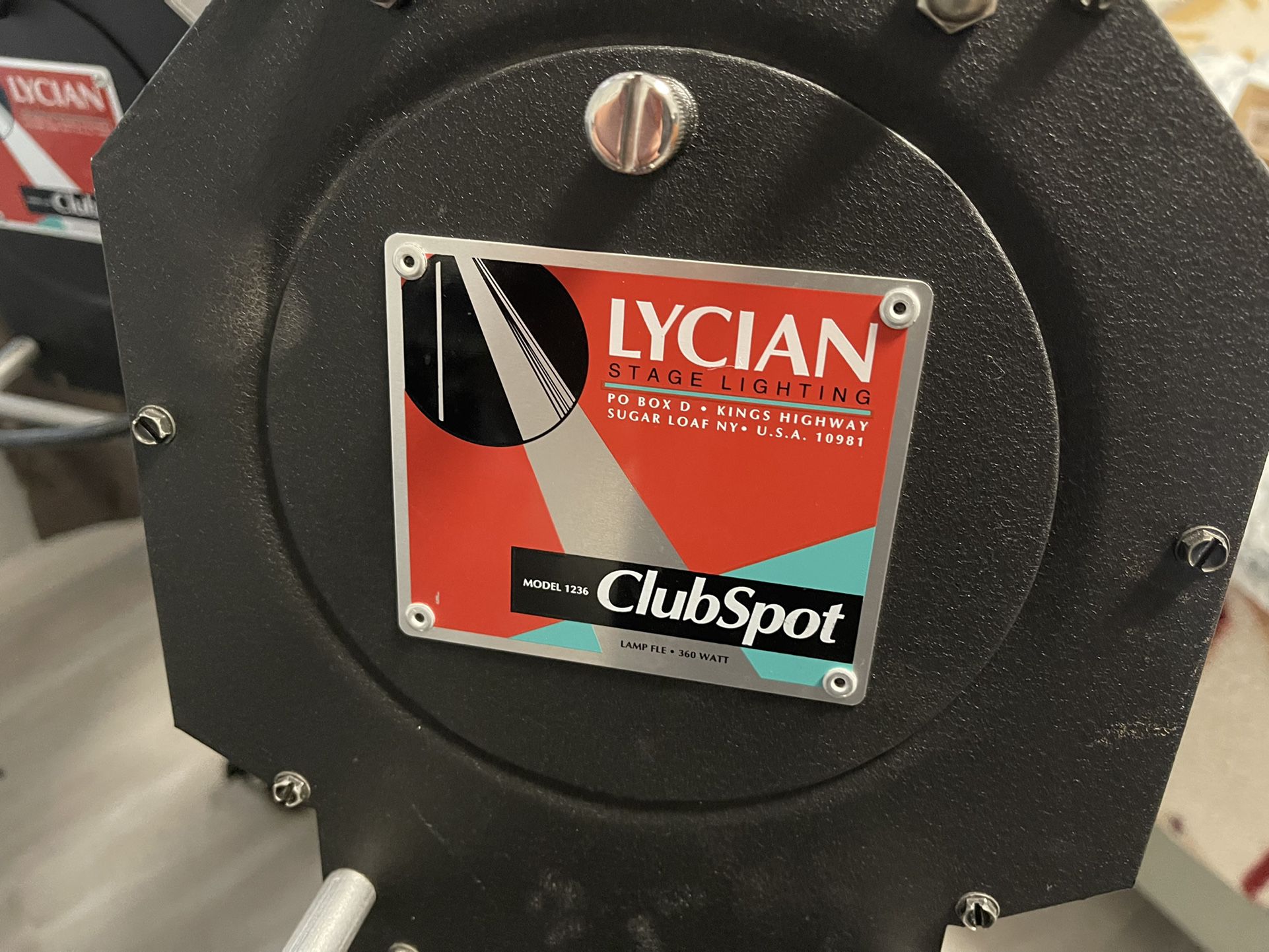 2 Lycian Club spot Lights