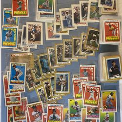 200 Topps Mini Baseball Cards Years 87-89: Nolan Ryan Jose Canseco Kirby Puckett Mark McGuire Tony Gwynn And More