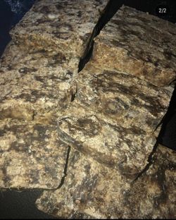 Raw black soap