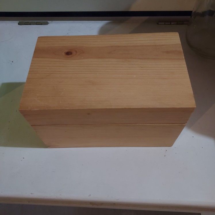 Small Handmade Wooden Box