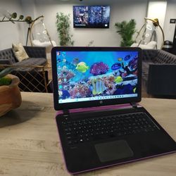 100% Perfect - HP Laptop 15.6" Widescreen AMD Quad, New Battery And Charger Windows 11 Pro - $160