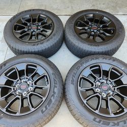 2024 TRD OEM 20" WHEELS AND TIRES 