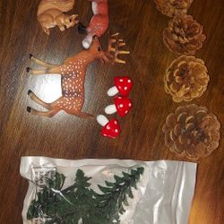 Woodsy Cake Toppers