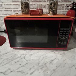 Red Microwave 