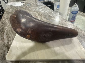 Vintage Leather Bike Seat Ideale Special Competition 90 Saddle