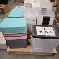 Various Size Plastic Containers