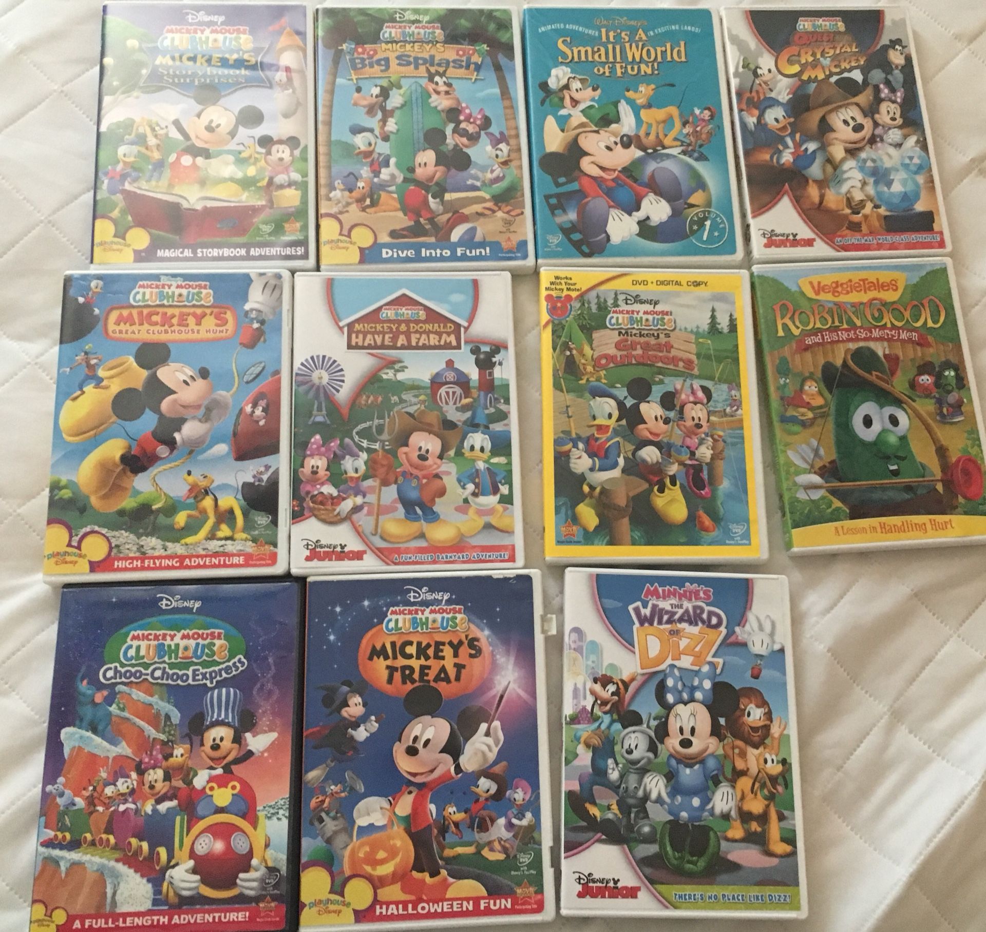 Large Lot of Kids DVDs - Disney