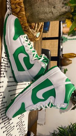 Size 13 - Nike Dunk High White Stadium Green- DV0829-300