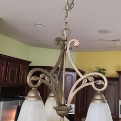 Antique Brass 3 lightdown lighting