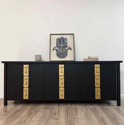 Gorgeous Restored Dresser By Mastercraft Furniture 
 85”L x 20”W x 31”H