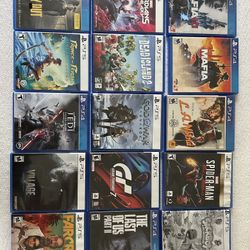 Ps4 And Ps5 Games. Make An Offer!