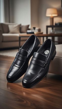 Perry Ellis Portfolio Men Size 9.5 Ultra Foam Slip On Men Shoes