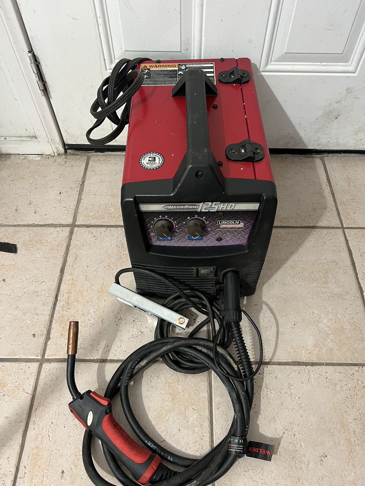 Lincoln welder, HD125, Good condition, Work perfectly 