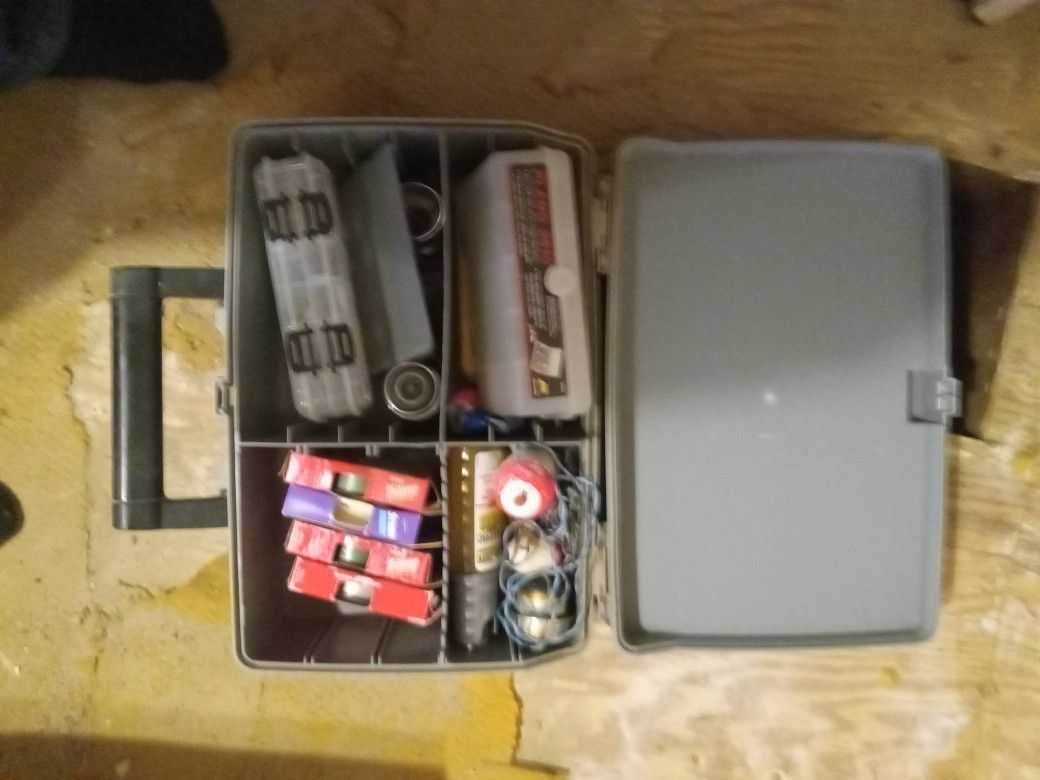 Two Tackle Boxes For Sale They're Badass They're Full Of Artificials And Everything You Need For Fishing