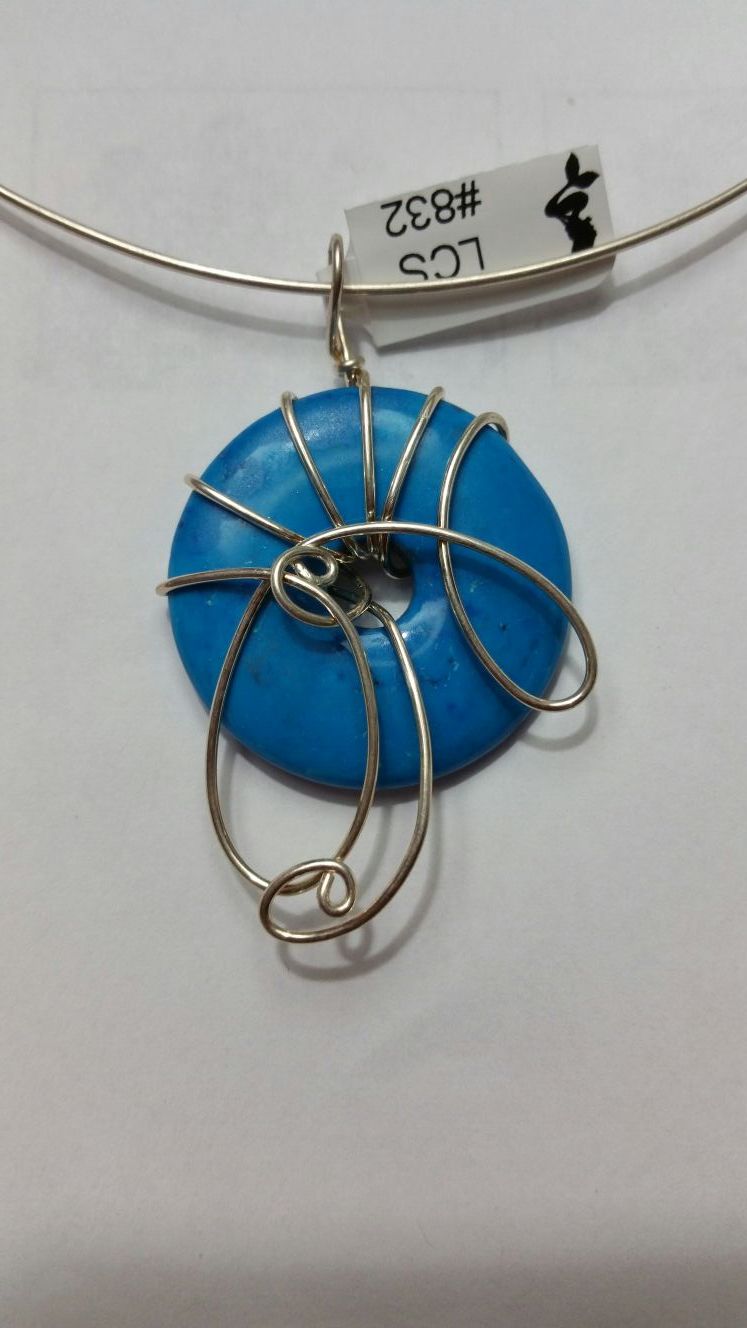 Handmade Wire Art Necklace