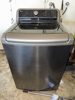 LG TOP LOADER AND GAS DRYER