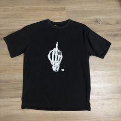 Black Middle Finger Gallery Dept Shirt