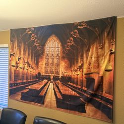 Harry Potter Great Hall Wizard Backdrop Banner