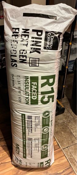 Owens Corning R15 Faced Fiberglass Insulation