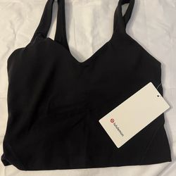 Brand New With Tags- Align Tank Black Size 4