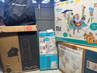 Nuna , uppababy , fisher price , Disney baby, baby play pen