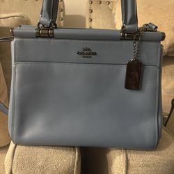 COACH BLUE BAG