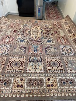 Turkish rug  with runner