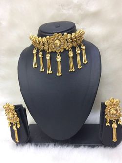 Womens Gold Plated Necklace