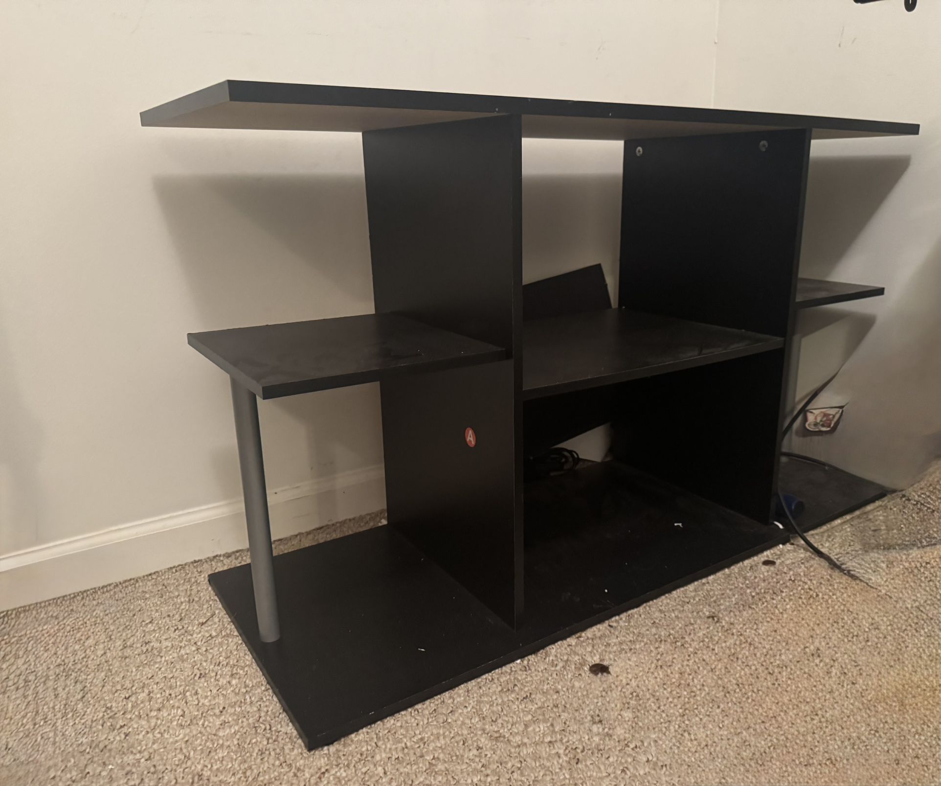 Black TV Stand